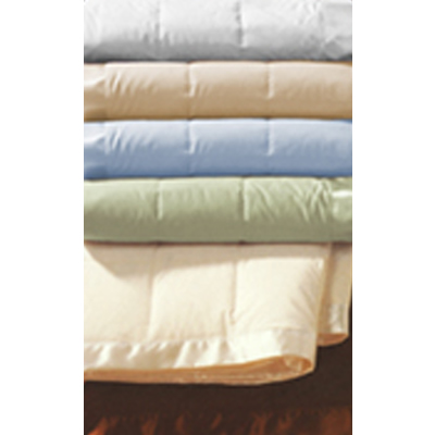 Down Blanket with Satin Edging